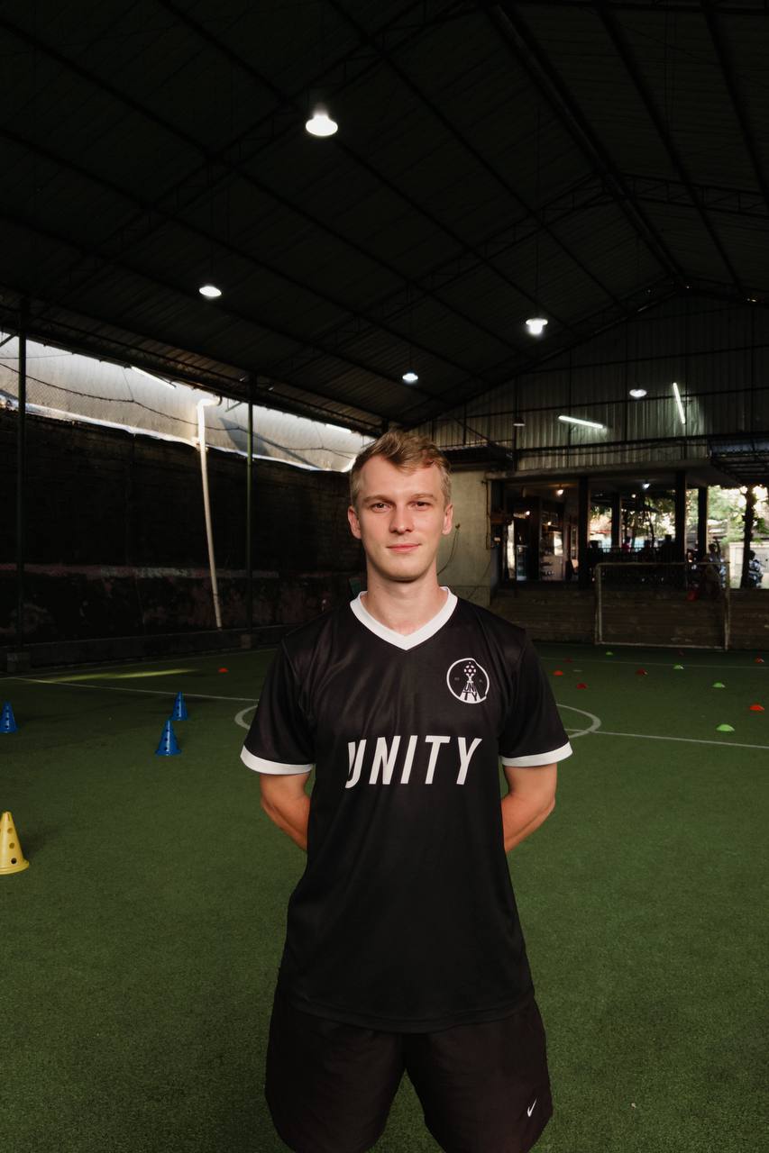 Andrey, founder and head coach at UNITY Football Bali